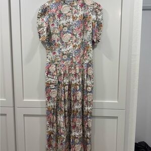 Vintage 80’s Floral Women's Dress- WestminsterLace